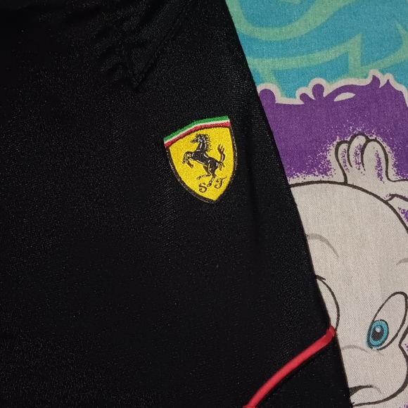 Ferrari Vintage Puma Racing Track Pants Scuderia Race Car - Picture 3 of 10